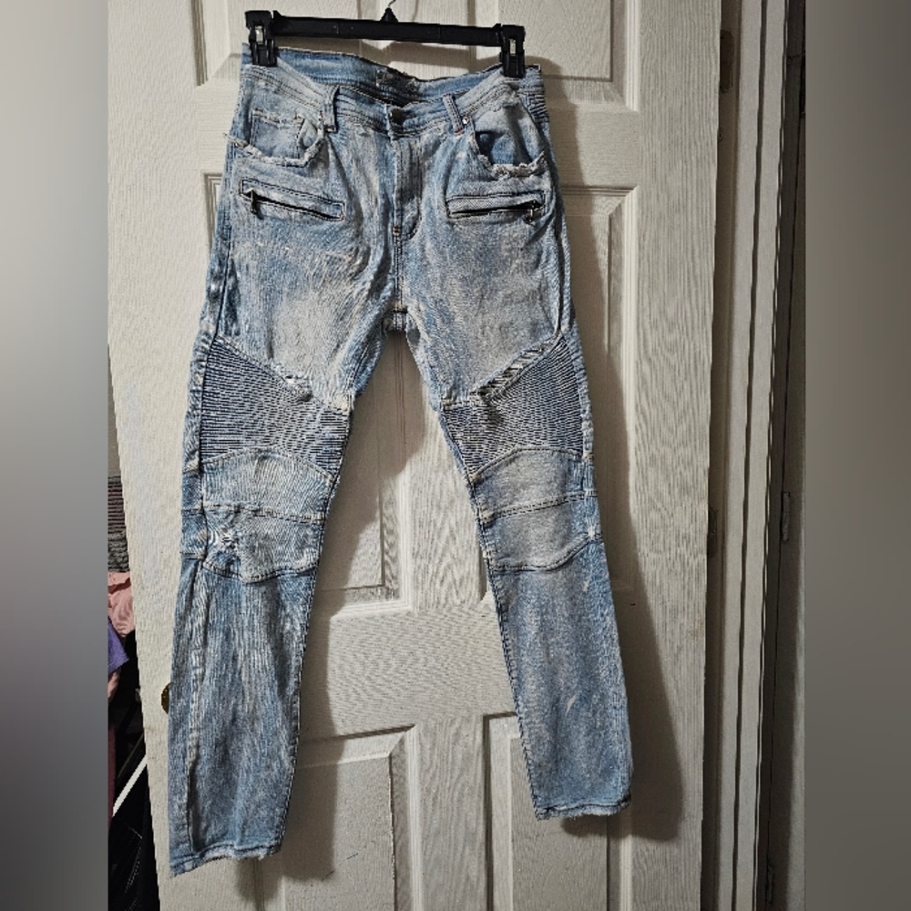 PREME JEANS tylish Blue Jeans for Men